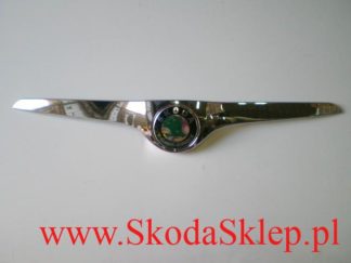 Atrapa, listwa chrom Skoda Fabia II, Roomster do 2010  -oryginał  5J0853633/O