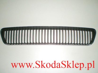 Kratka, atrapa środkowa zderzaka Skoda Fabia I po 2004-  oryginał 6Y0853677D/O