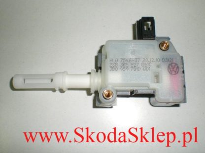 Siłownik zamka centralnego pokrywy bagażnika Skoda Superb 3B5827061C/O