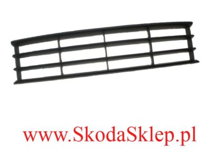 Kratka, atrapa środkowa zderzaka Skoda Octavia II po 2009r  -oryginał