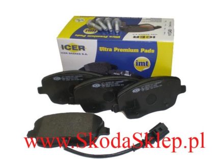 Klocki hamulcowe przód Skoda Roomster, Fabia II 1,9 TDI - Icer 6Q0698151C