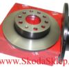 Tarcze hamulcowe tarcza hamulcowa tył Skoda Octavia II 260 mm TRW