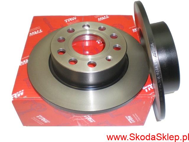 3160_1522236311_1k0615601abtrw_rk Tarcze hamulcowe tył Skoda Octavia II, Octavia III, Yeti Ø 253mm -TRW 1K0615601AB