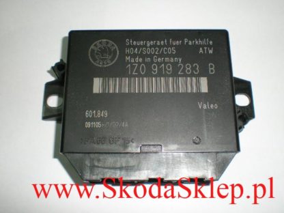 Sterownik moduł parkowania Skoda Octavia II 1Z0919283B/O