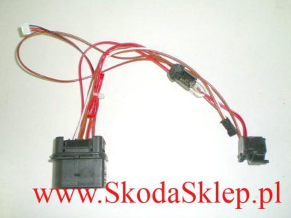 Wiązka elektryczna reflektora Skoda Roomster Fabia II 5J0941813A/O