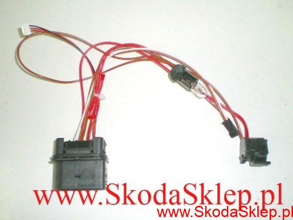 3189_1299593667_1 Wiązka elektryczna reflektora Skoda Roomster Fabia II 5J0941813A/O