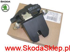 Zamek pokrywy bagażnika Skoda Fabia II, Roomster - oryginał 5J0827501