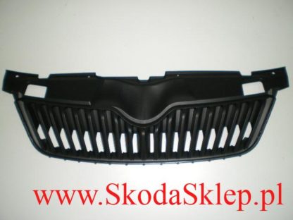 Atrapa, kratka wlotu powietrza, osłona chłodnicy Skoda Fabia II, Roomster po 2010  -oryginał 5J0853668C/O