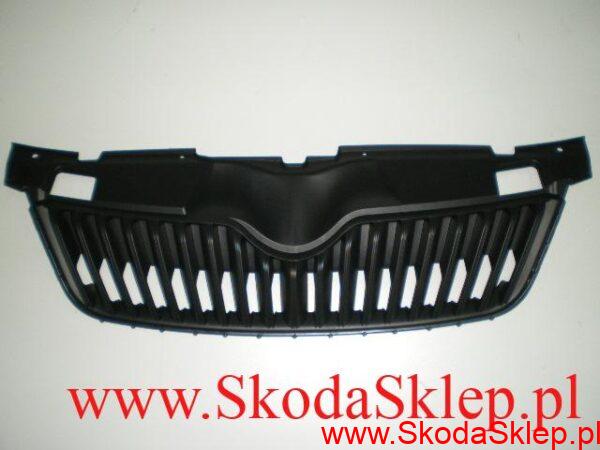 Atrapa, kratka wlotu powietrza, osłona chłodnicy Skoda Fabia II, Roomster po 2010  -oryginał 5J0853668C/O