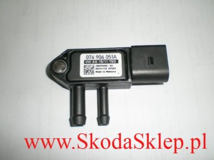 Czujnik różnicy ciśnienia filtra cząstek stałych Skoda Octavia  II Superb II Yetii 076906051A/O
