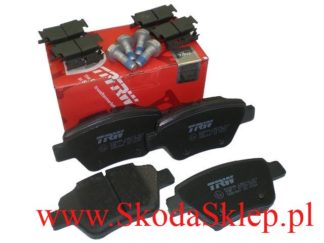 Klocki hamulcowe tył Skoda Octavia II 09- do tarcz 272 mm -TRW 5K0698451/Q