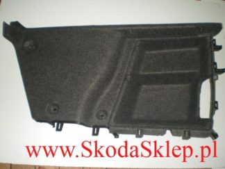 Tapicerka bagażnika lewa Skoda Octavia II 1Z9867427BS/O