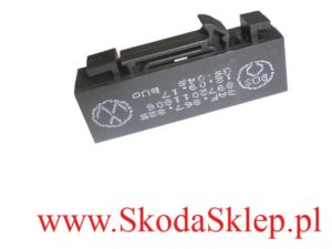Uchwyt blokowania, zatrzask rolety bagażnika Skoda Fabia II, Octavia II  1Z9867825D/O 3AF867825/O