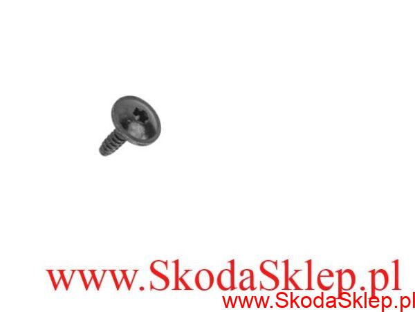 Blachowkręt, śruba osłony silnika z łbem torx Skoda N90775001/O