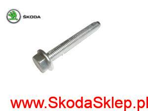 Śruba obejmy poduszki stabilizatora Skoda Fabia I, Skoda Fabia II, Skoda Roomster, Skoda Rapid - oryginał WHT005480