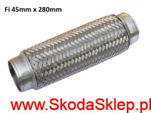 345100_rki Złącze elastyczne wydechu Skoda Fabia I 1,4 Mpi - Fischer45x280