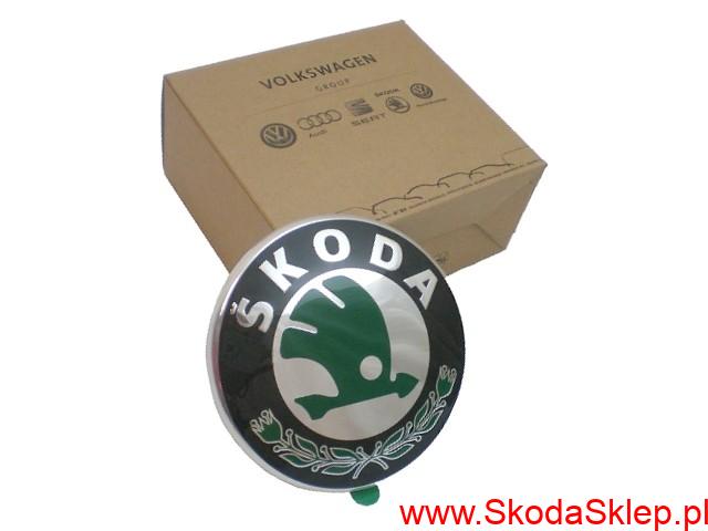 Znaczek, znak, emblemat, logo Skoda Fabia I, Fabia II, Octavia I, II -oryginał 1U0853621C