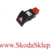 Włącznik świateł awaryjnych Skoda Fabia II, Roomster 5J0953235
