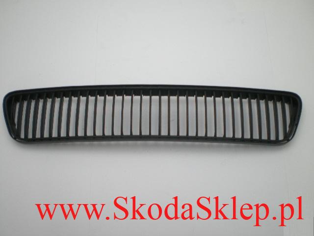 Kratka, atrapa środkowa zderzaka Skoda Fabia I po 2004- 6Y0853677D