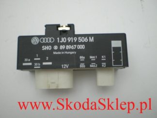 Sterownik, przekaźnik wentylatorów Skoda Fabia, Octavia -oryginał 1J0919506M