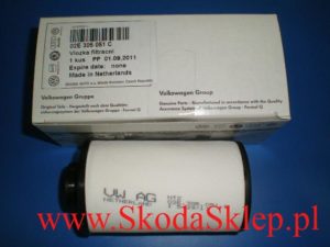 Filtr oleju do automatycznej skrzyni biegów DSG Skoda Octavia II, Yeti -Oryginał 02E305051C