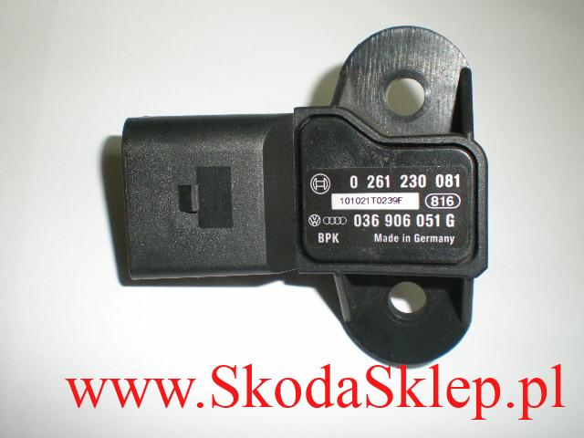 Czujnik podciśnienia w kolektorze ssącym Skoda Fabia 036906051G