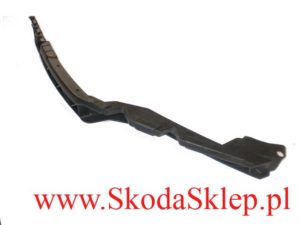 Wspornik ślizg zderzaka przód prawy Skoda Octavia II do 2009  -oryginał 1Z0807184B