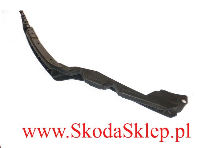 Wspornik ślizg zderzaka przód prawy Skoda Octavia II do 2009  -oryginał 1Z0807184B