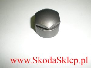 Kapsel, zaślepka śruby zabezpieczjącej koła, felgi aluminiowej Skoda 1Z0601173A Z37