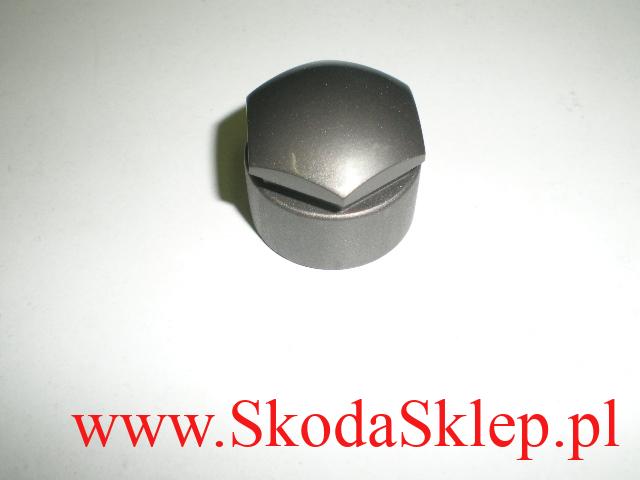 Kapsel, zaślepka śruby zabezpieczjącej koła, felgi aluminiowej Skoda 1Z0601173A Z37
