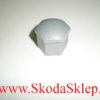 Kapsel, zaślepka śruby koła, felgi aluminiowej srebrna Skoda 1Z0601173 7ZS