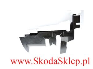 Osłona, kierownica chłodnicy prawa Skoda Octavia II, Superb II 1Z0121284B