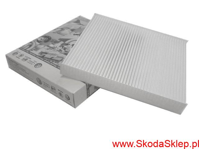 Filtr kabiny, przeciwpyłkowy Skoda Fabia I, Roomster Fabia II do 2010r -oryginał 6Q0820367