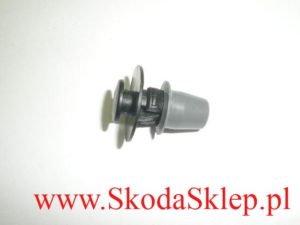 Spinka mocowania zewnętrznej tapicerki, osłony słupka Skoda Fabia II, Roomster 5J0853573