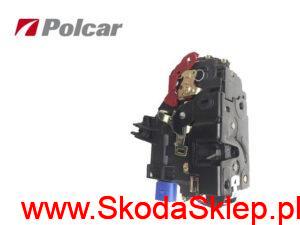 Zamek drzwi Skoda Octavia II tył prawy - 7L0839016D Polcar