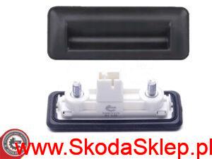 Klamka, przycisk pokrywy bagażnika Skoda Superb II hatchback - 3T0827566 SKV