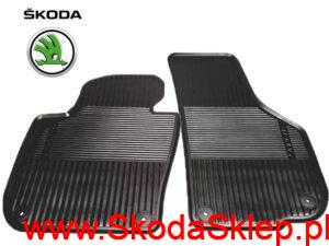 Dywaniki gumowe przód Superb II - oryginał 3T1061551