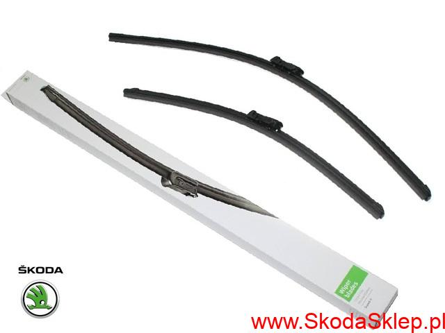 Pióra wycieraczek, wycieraczki przód Skoda Kodiaq - oryginał  566998001