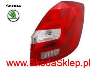 Lampa Skoda Fabia II tył prawa - oryginał 5J6945112