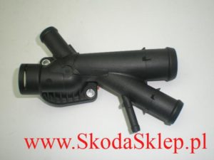 Króciec układu chłodzenia Skoda Fabia II/Roomster/Octavia II/ Yeti 03L121132AA