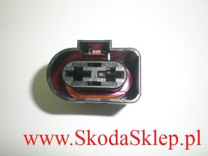Kostka wtyczka pompy wspomagania Skoda Fabia I Fabia II Roomster Octavia II 1K0971955