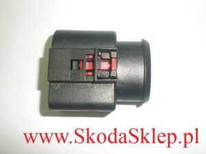 Kostka wtyczka pompy wspomagania Skoda Fabia I Fabia II Roomster Octavia II 1K0971955