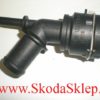 Króciec, złącze przewodu nagrzewnicy Skoda Octavia I -oryginał 1J0122291B