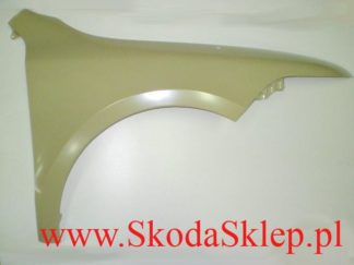 Błotnik Skoda Fabia II, Roomster przód lewy 5J0821055