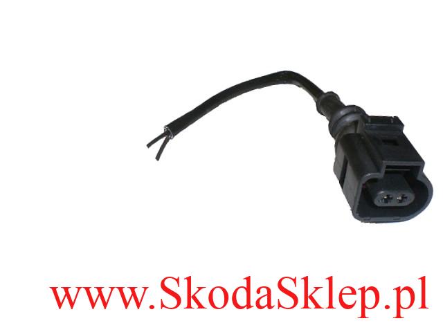 Wtyczka czujnika temperatury, czujnika świateł cofania czujnika spalania Skoda Loro 1J0973702