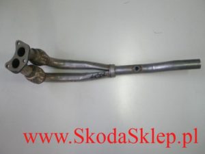 Dwururka układu wydechowego Skoda Felicia 1.6 Polmo  6U0253091C