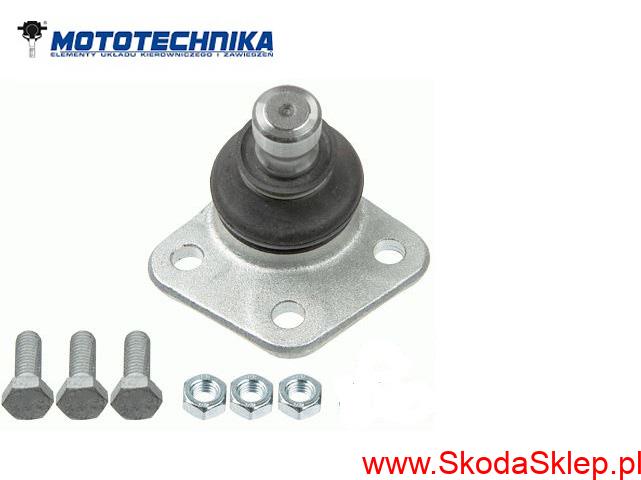 Sworzeń wahacza + śruby Skoda Felicia - Mototechnika 6U0407365