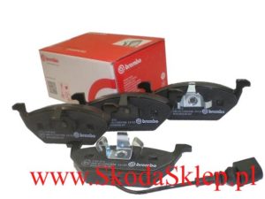 Klocki hamulcowe przód Skoda Fabia, Octavia I z czujnikiem -Brembo 1J0698151G