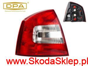Lampa Skoda Octavia II hatchback po 2009 r. tył lewa - DPA 1Z5945111B