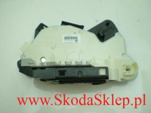 Zamek drzwi Skoda Octavia III przód lewy -zamiennik 5E1837015